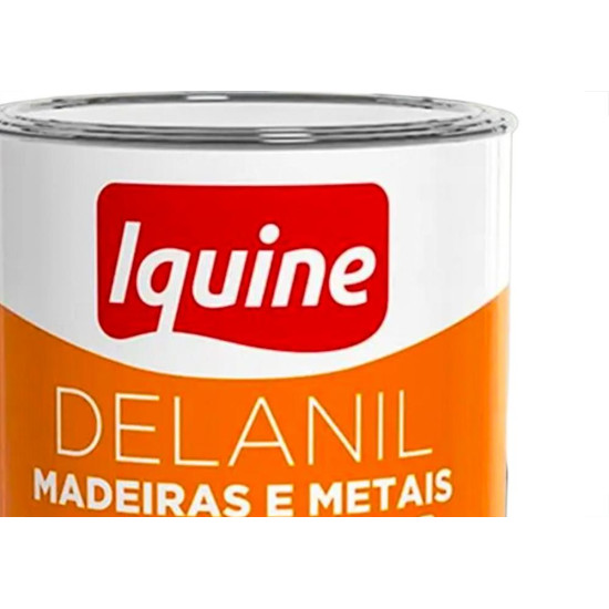 Tinta Esmalte Standard Iquine Delanil 750Ml Cinza Escuro