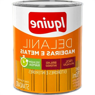 Tinta Esmalte Standard Iquine Delanil 750Ml Preto