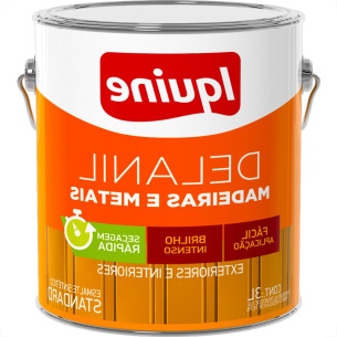 Tinta Esmalte Standard Iquine Delanil 3L Cinza Medio