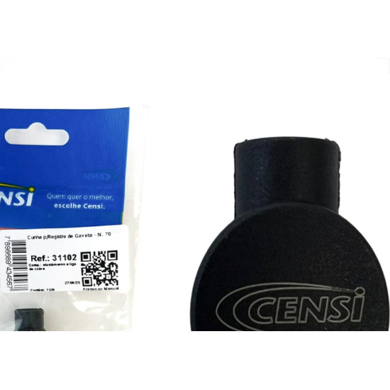 Cunha Para Registro Gaveta Censi N.70 - 31102