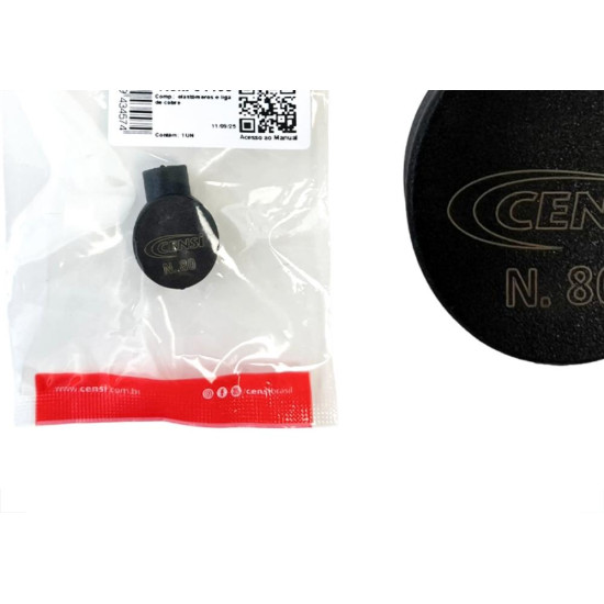 Cunha Para Registro Gaveta Censi N.80 - 31103