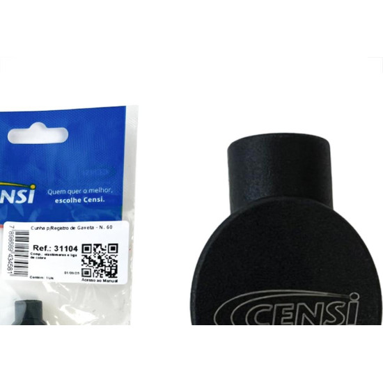 Cunha Para Registro Gaveta Censi N.60 - 31104