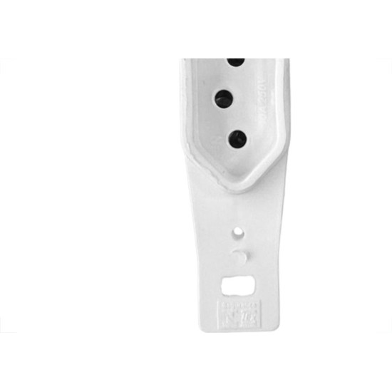 Conjunto Para Condulete Dicompel Monaco Branco 1 Tomada 10A. - Dc-7300/6