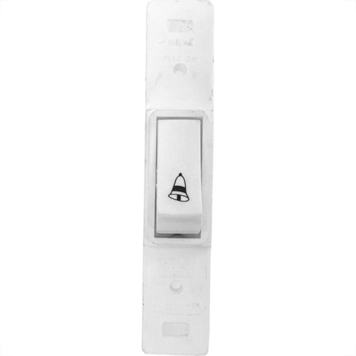 Interruptor Para Condulete Dicompel Monaco Branco Pulsador 1 Tecla Campainha - Dc-7100/6