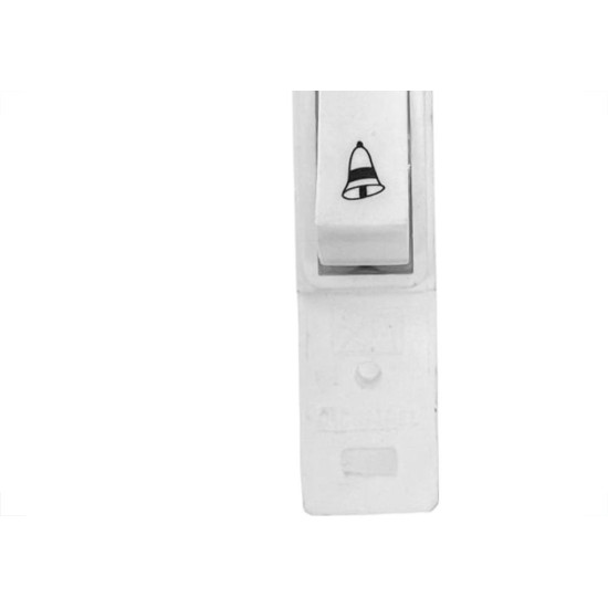 Interruptor Para Condulete Dicompel Monaco Branco Pulsador 1 Tecla Campainha - Dc-7100/6