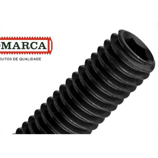 Parafuso Allen Sem Cabeca Oxidado Jomarca 08 X 12Mm 09836 - Kit C/5 Centos