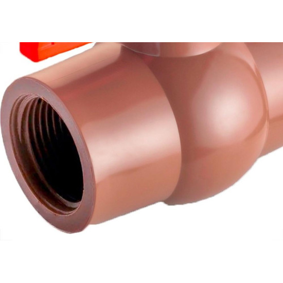 Registro Esfera Pvc Rosca Interna Higiban 1.1/2''