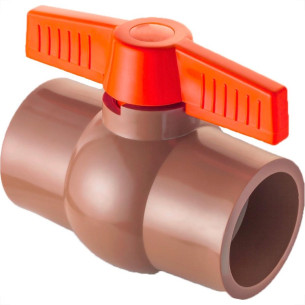 Registro Esfera Pvc Soldavel Higiban 40Mm