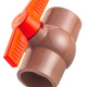 Registro Esfera Pvc Soldavel Higiban 40Mm
