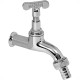 Torneira Jardim Metal Higiban 1128 -1/2'' X 3/4'' Curta Cromada