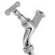 Torneira Jardim Metal Higiban 1128 -1/2'' X 3/4'' Curta Cromada