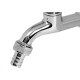 Torneira Jardim Metal Higiban 1128 -1/2'' X 3/4'' Curta Cromada