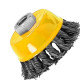 Escova De Aco Copo Fertak Aco Carbono Torcida 100Mm X M14 - 2732