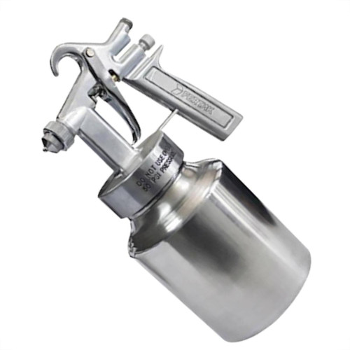 Pistola Para Pintura Fertak Baixa Pressao Copo Alumino 1000Ml