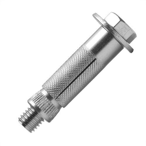 Chumbador. Fixador Walsywa Cabo Com Parafuso 3/8'' X 2.1/2'' Para Furo 9/16'' 14Mm - 470058 - Kit C/50 Pecas