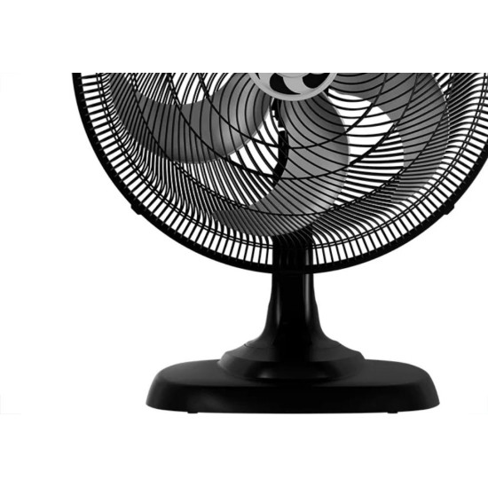 Ventilador De Mesa Ventisol Turbo Preto 6 Pas 50Cm. 127V. - 4259