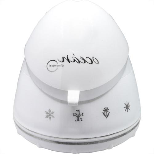 Ducha Dicompel Ocean 4 Temperaturas 5.500W. 127V. Branca Friso Preto