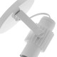 Spot Aletado Annlux 1 Simples Branco Total
