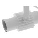 Spot Aletado Annlux 1 Simples Branco Total