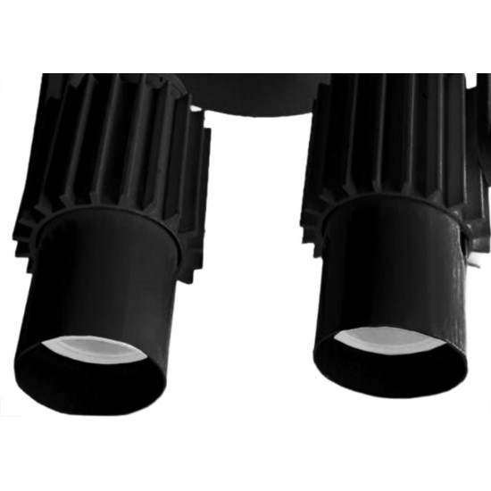 Spot Aletado Annlux Duplo Preto