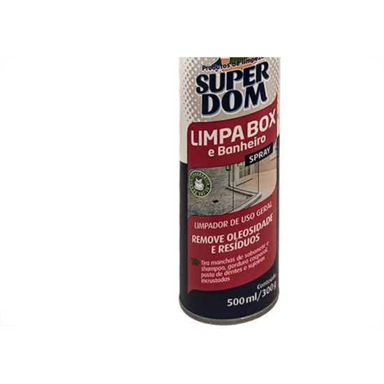 Limpa Box Banheiro Super Dom Cha Branco 500Ml/300G - 210336