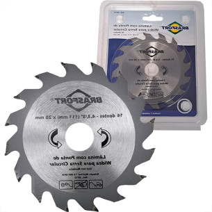 Serra Circular Widea Brasfort 4.3/8''X 16 Dentes X 20Mm