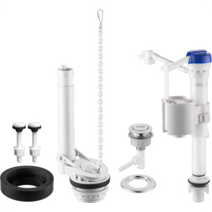 Kit Para Caixa Acoplada Herc Entrada Plus Single Flush Acionamento Superior