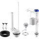 Kit Para Caixa Acoplada Herc Entrada Plus Single Flush Acionamento Superior