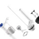 Kit Para Caixa Acoplada Herc Entrada Plus Single Flush Acionamento Superior