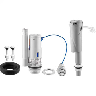 Kit Para Caixa Acoplada Herc Entrada Plus Dual Flush Acionamento Universal