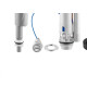 Kit Para Caixa Acoplada Herc Entrada Plus Dual Flush Acionamento Universal