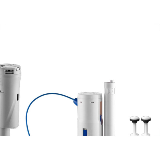 Kit Para Caixa Acoplada Herc Entrada Plus Dual Flush Acionamento Universal