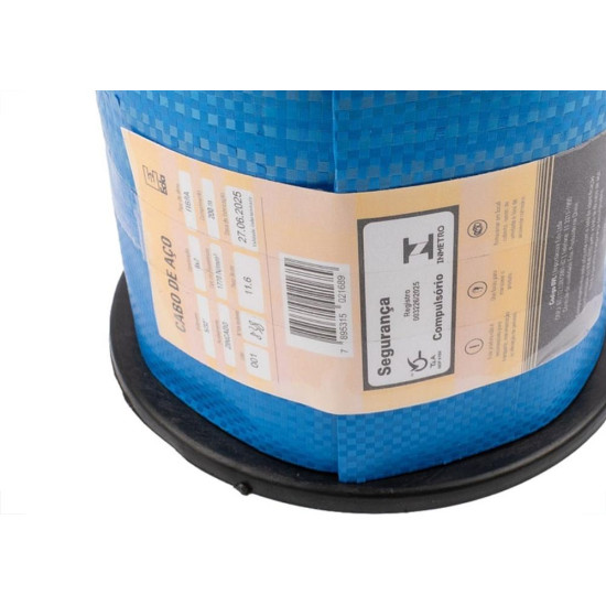 Cabo Aco Galvanizado Eda 4,8Mm - 3/16''(6X7) - 200M