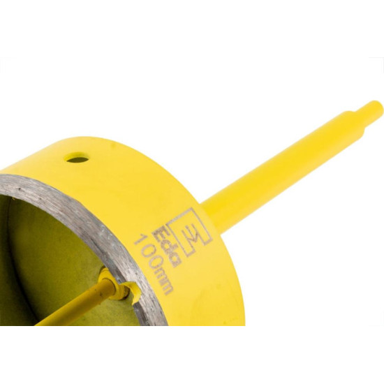 Serra Copo Diamantada Com Haste Eda 100Mm - 0Tp