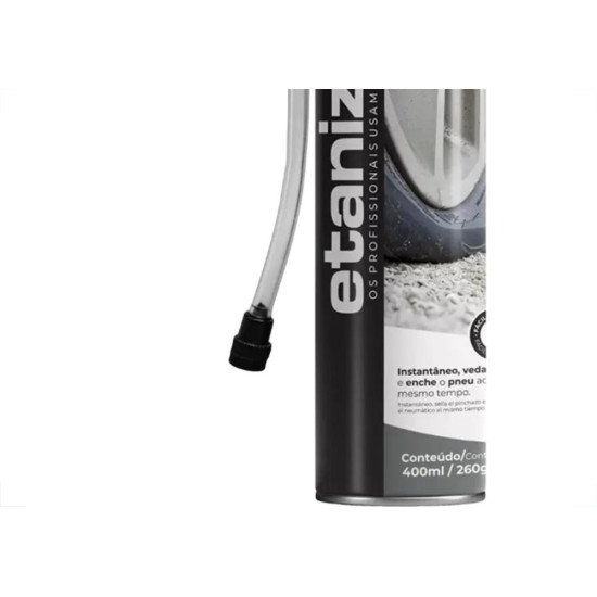 Reparo Para Pneus Spray Etaniz 400Ml