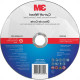 Disco Corte Aco Inox 3M - 7''X1/16''X7/8'' Cut-Off - 2 Telas - Fino 1,6Mm