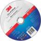 Disco Corte Aco Inox 3M - 7''X1/16''X7/8'' Cut-Off - 2 Telas - Fino 1,6Mm