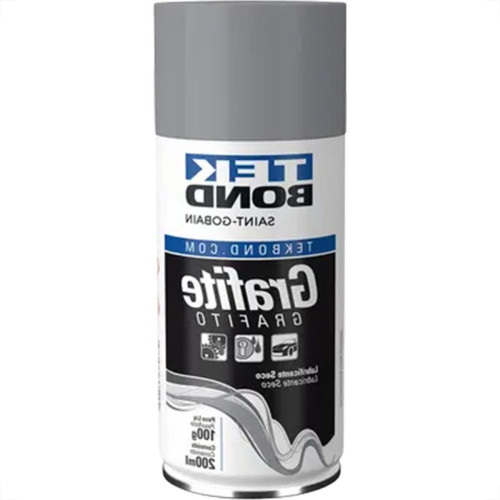 Grafite Spray Tekbond Lubrificante Seco 200Ml/100G.