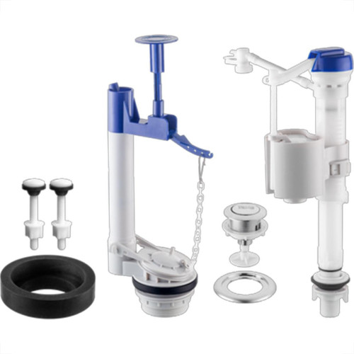 Mecanismo Para Caixa Acoplada Herc Single Flush Entrada Plus Acionamento Superior Castelo