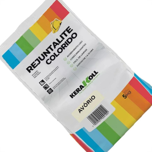 Rejunte Kerakoll Avorio 5 Kg - Kit C/5 Quilos