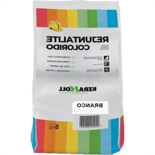 Rejunte Kerakoll Branco 5 Kg - Kit C/5 Quilos