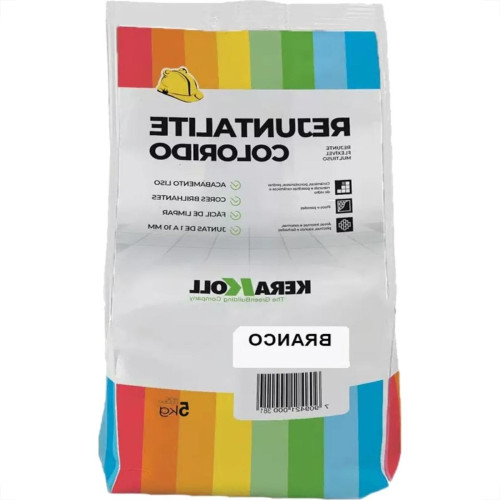 Rejunte Kerakoll Branco 5 Kg - Kit C/5 Quilos