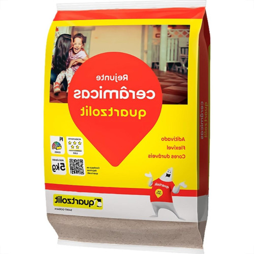 Rejunte Flex Quartzolit Platina 30Kg - 6 Pacotes Com 5Kg - Kit C/30 Quilos