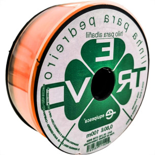 Linha Para Pedreiro Equipesca Trevo Laranja 100M - Kit C/5 Pecas