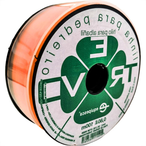 Linha Para Pedreiro Equipesca Trevo Laranja 100M - Kit C/5 Pecas