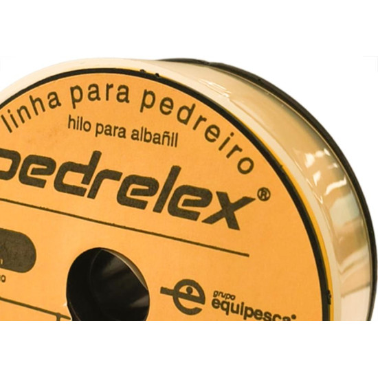 Linha Para Pedreiro Equipesca Predrelex Amarela 100M - Kit C/5 Pecas