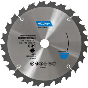Serra Circular Widea Norton 7.1/4''X 3/4''X 5/8'' - 24 Dentes