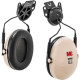 Abafador De Ruido 3M Tipo Concha Peltor Acoplavel Ao Capacete H6P3E Branco - 1 Par (Nao Acompanha Capacete)