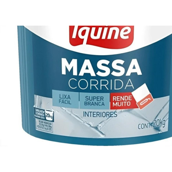 Massa Corrida Iquine 20 Kg Pva