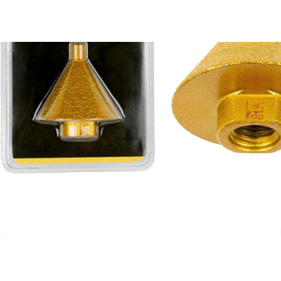 Broca Conica Diamantada Para Chanfro Eda M14 9-50Mm - 0Xs